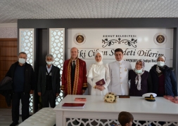 Başkan Bozkurt Genç Çiftin Nikahını Kıydı