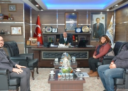 Anadolu Ajans Yetkililerinden Başkan Bozkurt'a Ziyaret