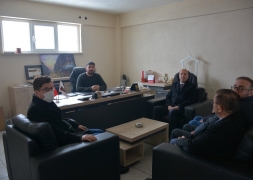 Başkan Bozkurt Organize Sanayi Bölgesini Ziyaret Etti