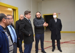 Başkan Bozkurt Organize Sanayi Bölgesini Ziyaret Etti