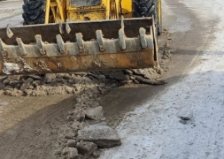 İlçemizde Karla Mücadele Devam Ediyor