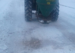 İlçemizde Karla Mücadele Devam Ediyor