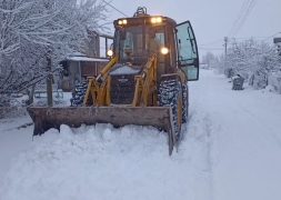 İlçemizde Karla Mücadele Devam Ediyor