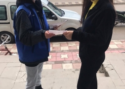 Başkan Bozkurt Kızılay Kan Bağış Aracını Ziyaret Etti