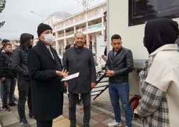 Başkan Bozkurt Kızılay Kan Bağış Aracını Ziyaret Etti