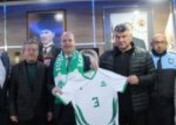 Hisarspor Yönetim Kurulundan Başkan Bozkurt'a Ziyaret