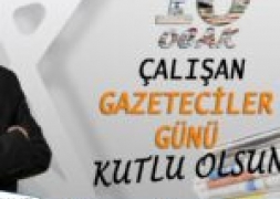 Başkan Bozkurt'tan 10 Ocak Çalışan Gazeteciler Günü mesajı
