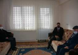 Başkan Bozkurt Gazilerimizi Ziyaret Etti