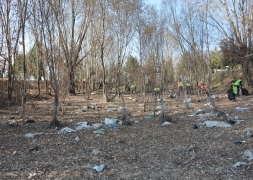 Başkan Bozkurt kolları sıvadı, örnek davranışa imza attı