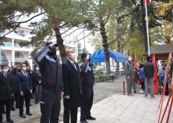 Başkan Bozkurt 10 Kasım Atatürk'ü Anma Törenine Katıldı