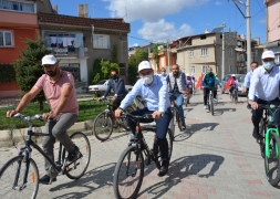 AVRUPA HAREKETLİLİK HAFTASI ETKİNLİKLERİ KAPSAMINDA ŞUHUT'TA BİSİKLET TURU YAPILDI.