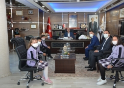 Öğrencilerden Başkan Bozkurt’a Ziyaret