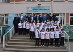 Başkan Bozkurt 2021-2022 Eğitim Öğretim Yılı Açılış Törenine Katıldı.