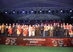 BİNLERCE VATANSEVER ZAFERİN 99.YILINDA ŞUHUT’TA BULUŞTU.