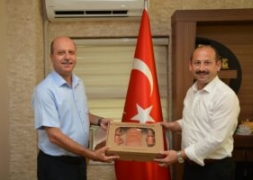 Başkan Bozkurt Gençlik ve Spor Müdürü Dereci İle Görüştü.