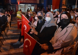 Şuhut'ta 15 Temmuz Büyük Coşku İle Kutlandı.