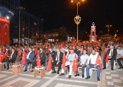 Şuhut'ta 15 Temmuz Büyük Coşku İle Kutlandı.