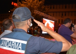 Şuhut'ta 15 Temmuz Büyük Coşku İle Kutlandı.