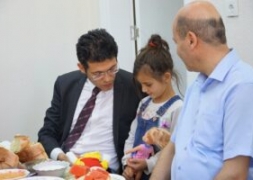 Gazi Ahmet Karakuş Babaevinde Ziyaret Edildi.