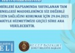 Değerli Konuklarımız..