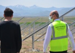 Başkan Bozkurt Şuhut Belediyesi Ges İnşaatını Ziyaret Etti.