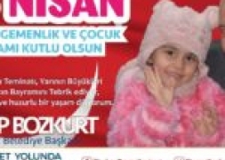BAŞKANIMIZ RECEP BOZKURT'UN 23 NİSAN KUTLAMA MESAJI