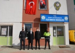 Başkan Bozkurt'tan Şuhut Emniyet Amirliğine Polis Haftası Ziyareti