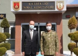 Başkan Bozkurt'tan Tuğgeneral Osman Alp'e Ziyaret