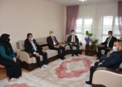 Şuhut'ta Şehit Aileleri Ziyaret Edildi.