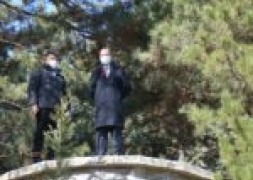 Başkan Bozkurt Hisar Parkında İncelemelerde Bulundu.