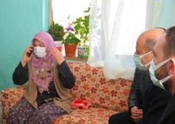 Başkan Bozkurt'tan Yaralı Askerin Ailesine Ziyaret.