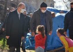 Başkan Bozkurt'tan Yaralı Askerin Ailesine Ziyaret.