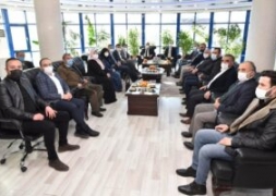 Başkan Zeybek'ten Şuhut Belediyesine Ziyaret