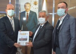 Başkan Zeybek'ten Şuhut Belediyesine Ziyaret