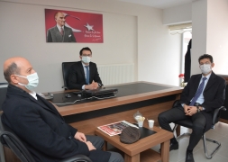 Başkan Bozkurt'tan Sosyal Yardımlaşma Vakfına Hayırlı Olsun Ziyareti