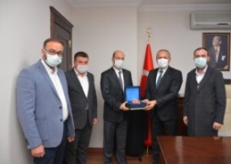 Başkan Bozkurt'tan İl Müfütüsü Sinan Kazancı'ya Ziyaret