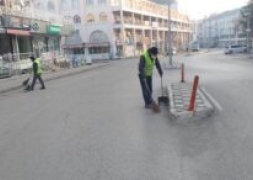 Cadde ve Sokaklar Pırıl Pırıl Yapıldı.