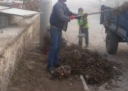 Cadde ve Sokaklar Pırıl Pırıl Yapıldı.