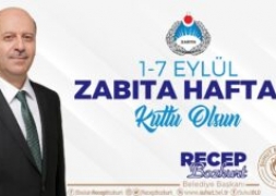 Başkan Bozkurt'tan Zabıta Haftası Mesajı