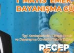 Başkan Bozkurt'tan 1 Mayıs Mesajı