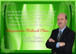 Başkan Bozkurt'un Kurban Bayramı Mesajı