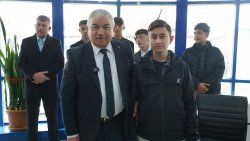 ŞUHUT BELEDİYESİ’NDE BAYRAMLAŞMA TÖRENİNE YOĞUN İLGİ