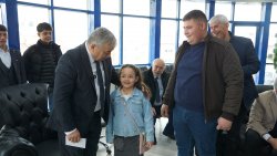 ŞUHUT BELEDİYESİ’NDE BAYRAMLAŞMA TÖRENİNE YOĞUN İLGİ