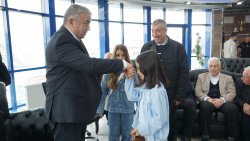 ŞUHUT BELEDİYESİ’NDE BAYRAMLAŞMA TÖRENİNE YOĞUN İLGİ