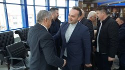 ŞUHUT BELEDİYESİ’NDE BAYRAMLAŞMA TÖRENİNE YOĞUN İLGİ