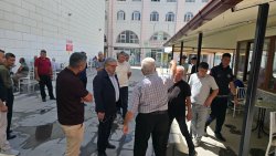 BAŞKAN ÖZAŞKIN HİZMET TURUNA DEVAM EDİYOR