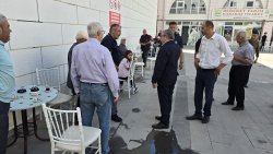 BAŞKAN ÖZAŞKIN HİZMET TURUNA DEVAM EDİYOR