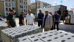BAŞKAN ÖZAŞKIN SAHADA İNCELEMELERDE BULUNDU