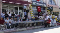  BAŞKAN ÖZAŞKIN  KUAFÖR SALONU AÇILIŞINA KATILDI
