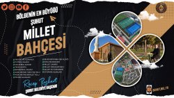 Şuhut Millet Bahçesi Bakım Çalışmaları Devam Ediyor.